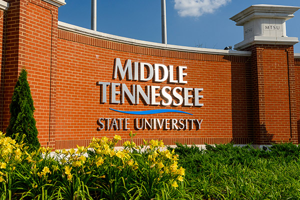 MTSU Signage